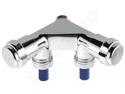 Grohe 41022000 - Originální WAS dvojitý ventil jednoduchý, chrom