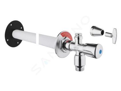 Grohe 41206000 - Venkovní nástěnný set, matný chrom