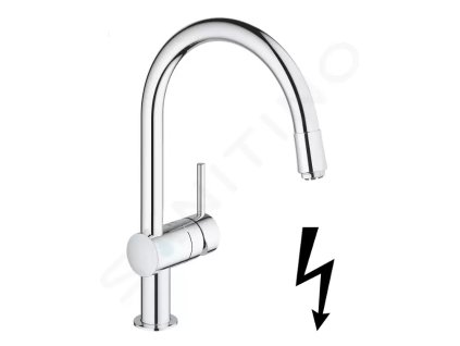 Grohe 32511000 - Dřezová baterie s výsuvnou koncovkou, chrom