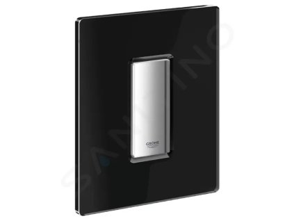 Grohe 38846KS0 - Ovládací tlačítko, chrom/sklo velvet black, černá