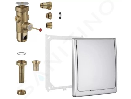 Grohe 42901000 - Tlakový splachovač pod omítku, chrom