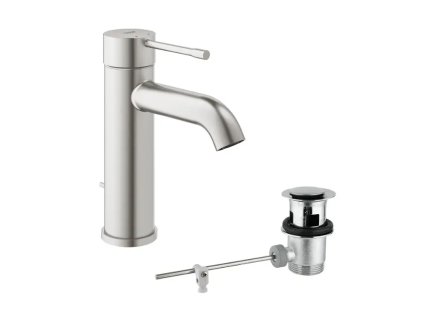 Grohe 23589DC1 - Páková umyvadlová baterie s výpustí, supersteel