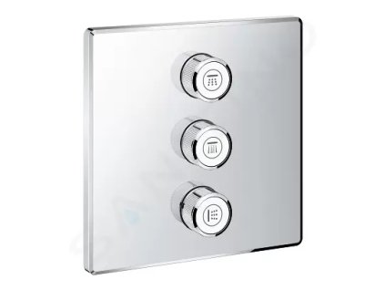 Grohe 29127000 - Ventil pod omítku pro 3 spotřebiče, chrom