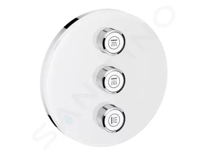 Grohe 29152LS0 - Ventil pod omítku pro 3 spotřebiče, měsíční bílá