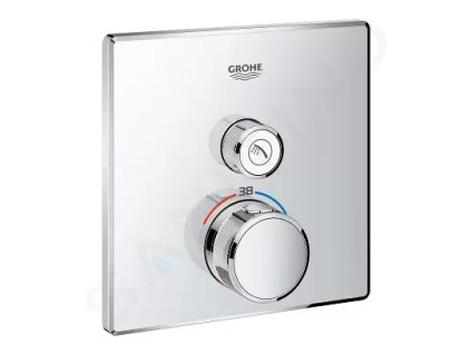 Grohe 29123000 - Termostatická sprchová baterie pod omítku s 1 ventilem, chrom