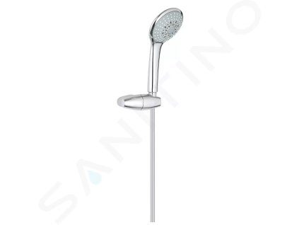 Grohe 27355000 - Sada sprchové hlavice Champagne 110, držáku a hadice, 3 proudy, chrom