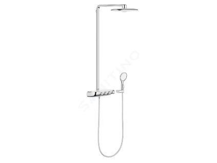 Grohe 26250LS0 - Sprchový set Duo 360 s termostatem, 2 proudy, chrom/měsíční bílá