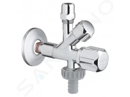 Grohe 22036000 - Originální WAS kombi-rohový ventil, chrom