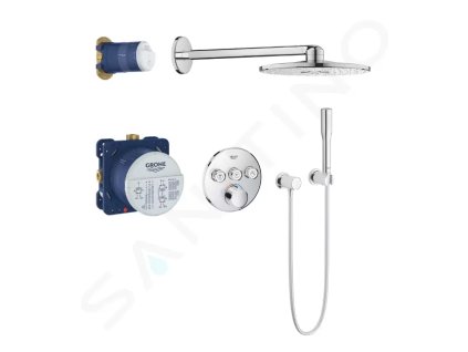Grohe 34709000 - Sprchový set 310 s baterií pod omítku, 2 proudy, chrom
