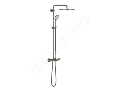 Grohe 26075AL0 - Sprchový set 310 s termostatem, 3 proudy, kartáčovaný tmavý grafit