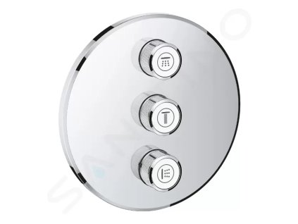 Grohe 29122000 - Třícestný ovladač pod omítku, chrom