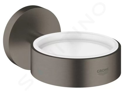 Grohe 40369AL1 - Držák skleničky/mýdelníku, kartáčovaný tmavý grafit