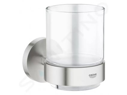 Grohe 40447DC1 - Sklenička s držákem, supersteel