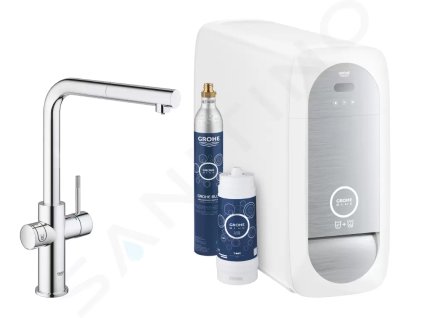 Grohe 31539000 - Dřezová baterie Connected, s chladícím zařízením a filtrací, chrom