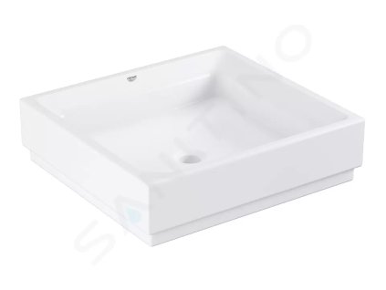 Grohe 3948100H - Umyvadlo bez přepadu, 50x47 cm, PureGuard, alpská bílá