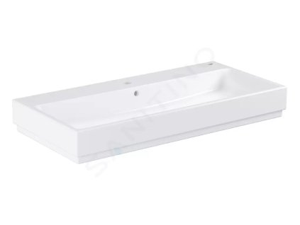 Grohe 3938600H - Umyvadlo s přepadem, 101x49 cm, PureGuard, alpská bílá