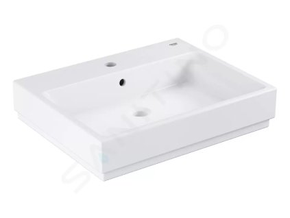 Grohe 3947300H - Umyvadlo s přepadem, 60x49 cm, PureGuard, alpská bílá
