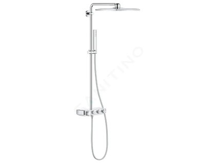 Grohe 26508000 - Sprchový set Cube 310 Duo s termostatem, 2 proudy, chrom