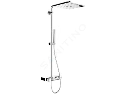 Grohe 26508LS0 - Sprchový set Cube 310 Duo s termostatem, 2 proudy, měsíční bílá