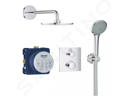 Grohe 34734000 - Sprchový set Rainshower Cosmopolitan 210 s termostatem pod omítku, chrom