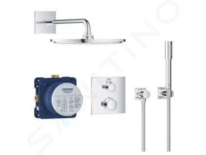 Grohe 34730000 - Sprchový set Rainshower Cosmopolitan 310 s termostatem pod omítku, chrom