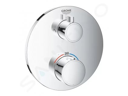 Grohe 24076000 - Termostatická sprchová baterie pro 2 spotřebiče, chrom