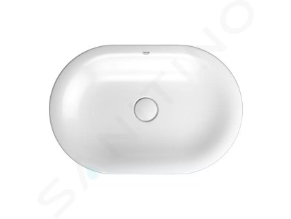 Grohe 3960800H - Umyvadlo na desku 60x40 cm, PureGuard, alpská bílá