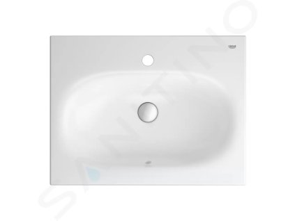 Grohe 3956800H - Umyvadlo s přepadem 60x46 cm, PureGuard, alpská bílá