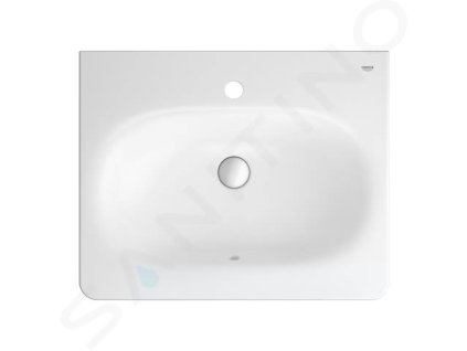 Grohe 3956500H - Umyvadlo s přepadem 60x49 cm, PureGuard, alpská bílá