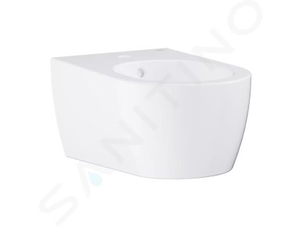 Grohe 3957400H - Závěsný bidet s přepadem, PureGuard, alpská bílá