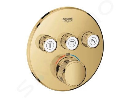 Grohe 29121GL0 - Termostatická sprchová podomítková baterie, 3 ventily, Cool Sunrise