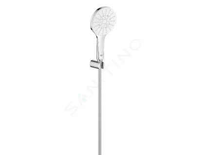 Grohe 26581LS0 - Sada sprchové hlavice 130 9,5 l/min, 3 proudy, držáku a hadice, měsíční bílá