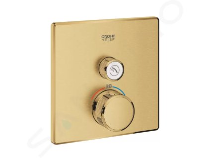 Grohe 29123GN0 - Termostatická sprchová baterie pod omítku s 1 ventilem, kartáčovaný Cool Sunrise