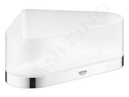 Grohe 41038000 - Miska do sprchy s držákem, rohová, chrom