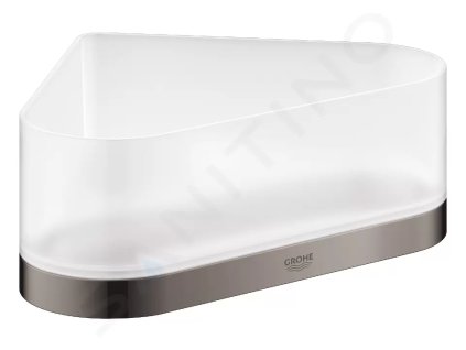 Grohe 41038A00 - Miska do sprchy s držákem, rohová, Hard Graphite