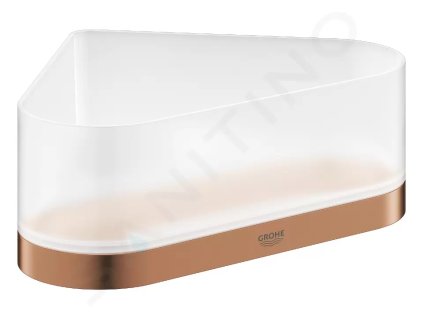 Grohe 41038DL0 - Miska do sprchy s držákem, rohová, kartáčovaný Warm Sunset