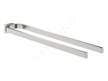 Grohe 41059DC0 - Dvojitý držák na ručníky, supersteel