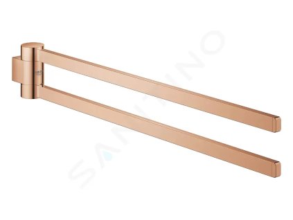 Grohe 41063DA0 - Dvojitý držák na ručníky, otočný, Warm Sunset