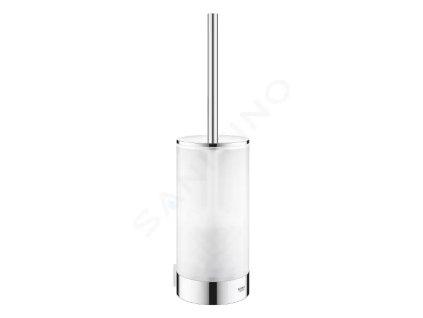 Grohe 41076000 - WC štětka nástěnná s držákem, sklo/chrom