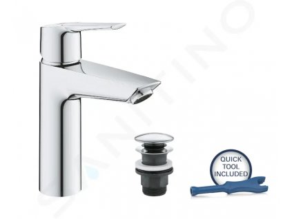Grohe 24204002 - Umyvadlová baterie s výpustí Push-Open, chrom