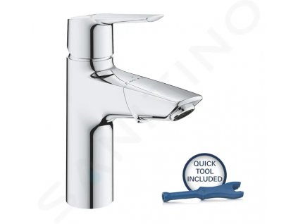 Grohe 24205003 - Umyvadlová baterie s výsuvnou koncovkou a výpustí Push-Open, chrom