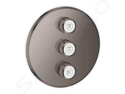 Grohe 29122A00 - Třícestný ovladač pod omítku, Hard Graphite