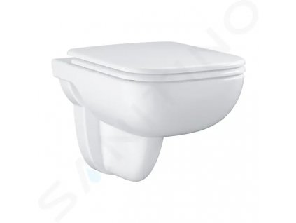 Grohe 39815000 - Závěsné WC se sedátkem SoftClose, rimless, alpská bílá