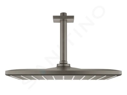 Grohe 26566AL0 - Hlavová sprcha 310 Mono Cube 9,5 l/min, se stropním ramenem, kartáčovaný Hard Graphite