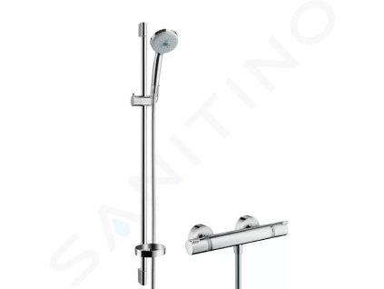 Hansgrohe 27085000 - Sprchový set s termostatem, 3 proudy, tyč 90 cm, chrom