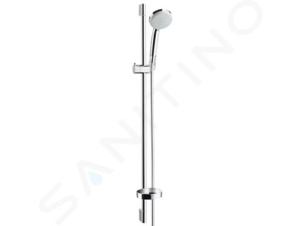 Hansgrohe 27771000 - Set sprchové hlavice, 4 proudy, tyče 0,90 m a hadice, chrom