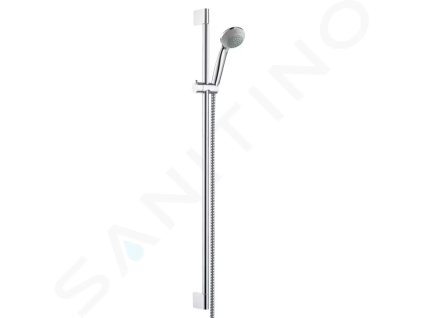 Hansgrohe 27762000 - Set sprchové hlavice, 2 proudy, tyče 0,90 m a hadice, chrom