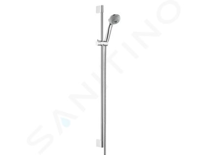 Hansgrohe 27766000 - Set sprchové hlavice, 3 proudy, tyče 0,90 m a hadice, chrom