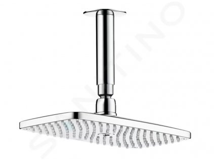Hansgrohe 27380000 - Horní sprcha E 240 Air 1jet s přívodem od stropu 10 cm, chrom
