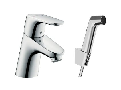 Hansgrohe 31926000 - Souprava pákové baterie 70 s bidetovou sprškou a sprchovou hadicí, chrom